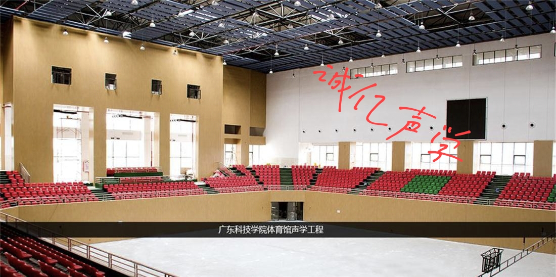 广东科技学院体育馆声学工程案例